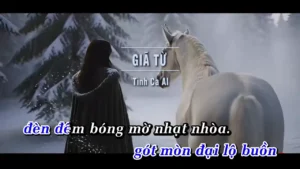 Giã Từ (Rock Tone Nam) – Tình Ca AI