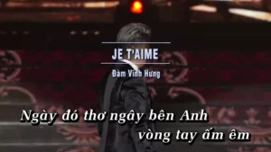 Je T’aime – Đàm Vĩnh Hưng