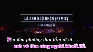 Là Anh Ngộ Nhận (Remix) – Linh Hương Luz