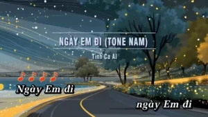 Ngày Em Đi (Tone Nam) – Tình Ca AI