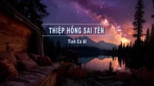 Thiệp Hồng Sai Tên (Rock Tone Nữ) – Tình Ca AI