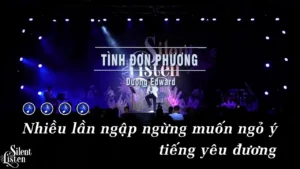 Tình Đơn Phương – Dương Edward