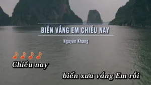 Biển Vắng Em Chiều Nay – Nguyên Khang