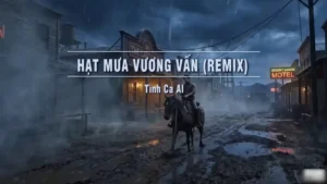 Hạt Mưa Vương Vấn (Remix Tone Nam) – Tình Ca AI