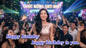 Khúc Hát Mừng Sinh Nhật (Remix Tone Nam) – Tình Ca AI
