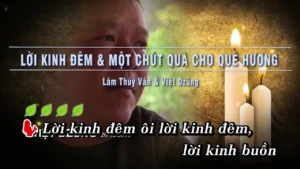 Liên Khúc Lời Kinh Đêm & Một Chút Quà Cho Quê Hương – Lâm Thúy Vân & Việt Dzũng