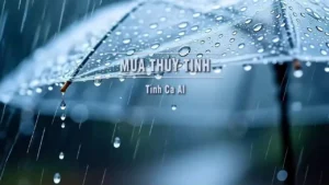 Mưa Thủy Tinh (Tone Nam) – Tình Ca AI