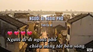 Người Đi Ngoài Phố (Tone Nữ) – Tình Ca AI