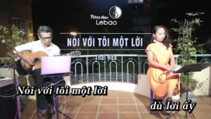 Nói Với Tôi Một Lời – Thái Hòa