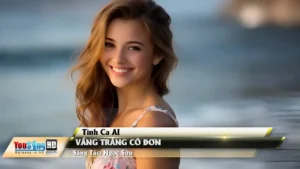 Vầng Trăng Cô Đơn (Rock Tone Nam) – Tình Ca AI