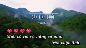 Bản Tình Cuối – Thái Hiền