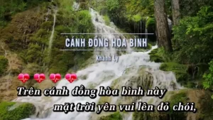 Cánh Đồng Hòa Bình – Khánh Ly