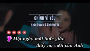 Chính Vì Yêu – Châu Dương & Đinh Đại Vũ