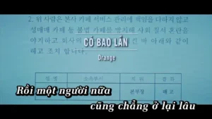 Có Bao Lần – Orange