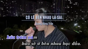 Có Lẽ Bên Nhau Là Sai – Quang Đăng Trần