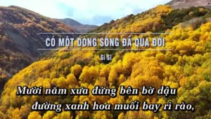 Có Một Dòng Sông Đã Qua Đời – SiSi Thanh Ly