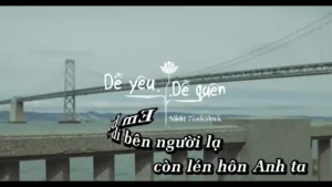 Dễ Yêu Dễ Quên – Nhật Tinh Anh