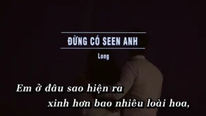 Đừng Có Seen Anh – Long