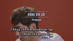 Đừng Xin Lỗi – Phunguyen