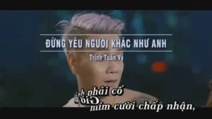 Đừng Yêu Người Khác Như Anh – Trịnh Tuấn Vỹ