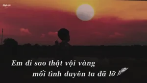 Đứt Gánh Lương Duyên – Nhật Hào