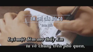 Em Chỉ Cần Nói Có – Doãn Hiếu