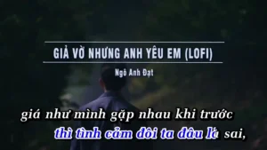 Giả Vờ Nhưng Anh Yêu Em (Lofi) – Ngô Anh Đạt