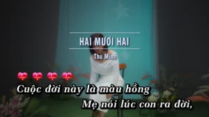 Hai Mươi Hai – Thu Minh