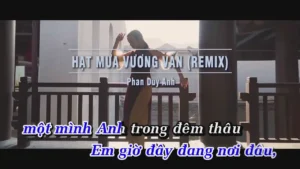 Hạt Mưa Vương Vấn (Remix) – Phan Duy Anh