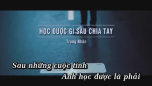 Học Được Gì Sau Chia Tay – Trọng Nhân