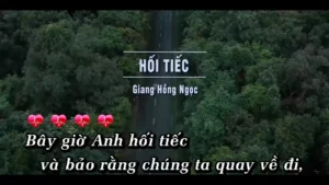 Hối Tiếc – Giang Hồng Ngọc