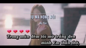 Iu Mà Hong Nói – Hy Tần