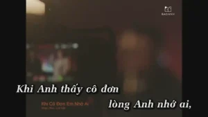 Khi Cô Đơn Em Nhớ Ai – Bảo Anh