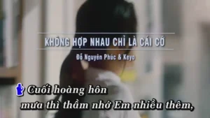 Không Hợp Nhau Chỉ Là Cái Cớ – Đỗ Nguyên Phúc & Keyo