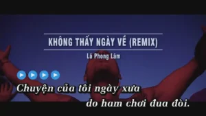 Không Thấy Ngày Về (Remix) – Lã Phong Lâm