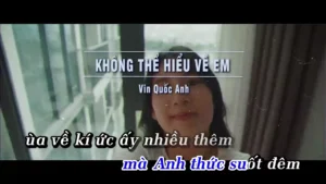 Không Thể Hiểu Về Em – Vin Quốc Anh