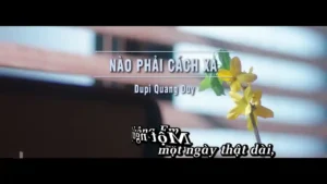 Nào Phải Cách Xa – Dupi Quang Duy