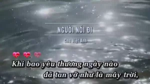 Người Nói Đi – Chu Việt Anh