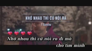 Nhớ Nhau Thì Cứ Nói Ra – T Gumiho