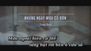 Những Ngày Mưa Cô Đơn – Trung Quân