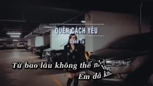 Quên Cách Yêu – Oanh Tạ