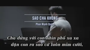 Sao Cha Không – Phan Mạnh Quỳnh