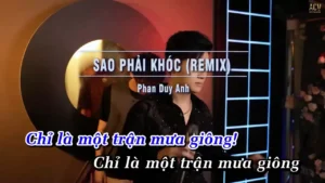 Sao Phải Khóc (Remix) – Phan Duy Anh