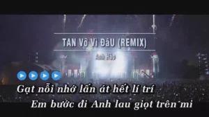 Tan Vỡ Vì Đâu (Remix) – Anh Hảo