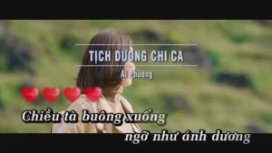 Tịch Dương Chi Ca – Ái Phương