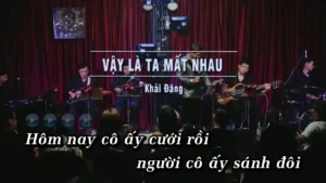 Vậy Là Ta Mất Nhau (Live) – Khải Đăng