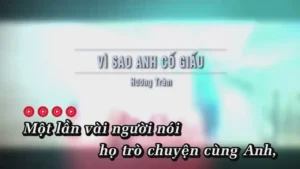 Vì Sao Anh Cố Giấu – Hương Tràm