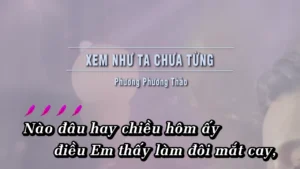 Xem Như Ta Chưa Từng – Phương Phương Thảo