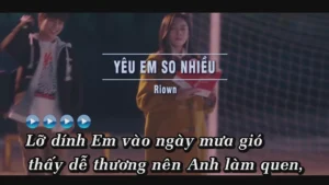 Yêu Em So Nhiều – Riown