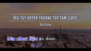 Yêu Tùy Duyên Thương Tùy Tâm (Lofi) – Duy Cường